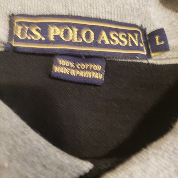 U.S Polo Assn. Striped short sleeve polo NWT - Picture 6 of 8
